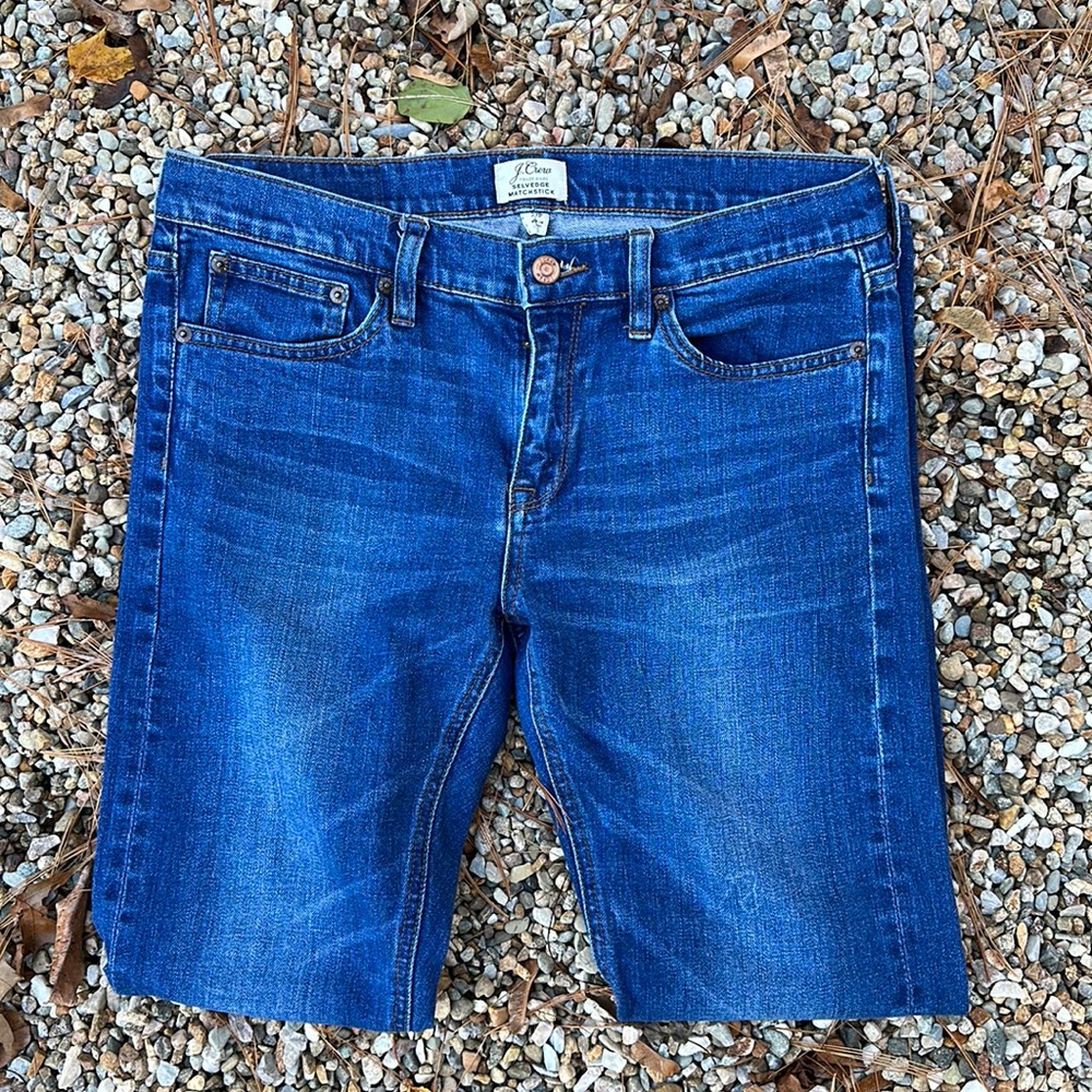 J Crew selvedge matchstick jeans, 29p